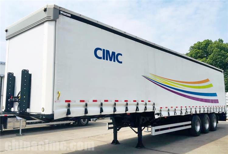 CIMC Tri Axle Curtain Side Trailer for Sale in Nigeria