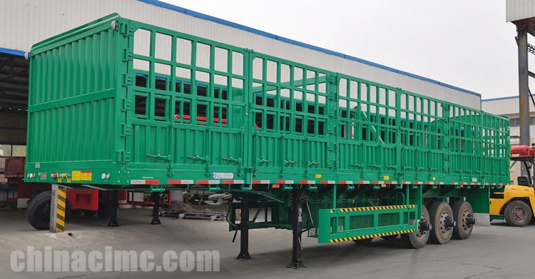 China CIMC Storehouse Truck Trailer for Sale in Sudan