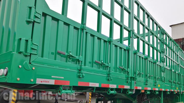 China CIMC Storehouse Truck Trailer for Sale in Sudan