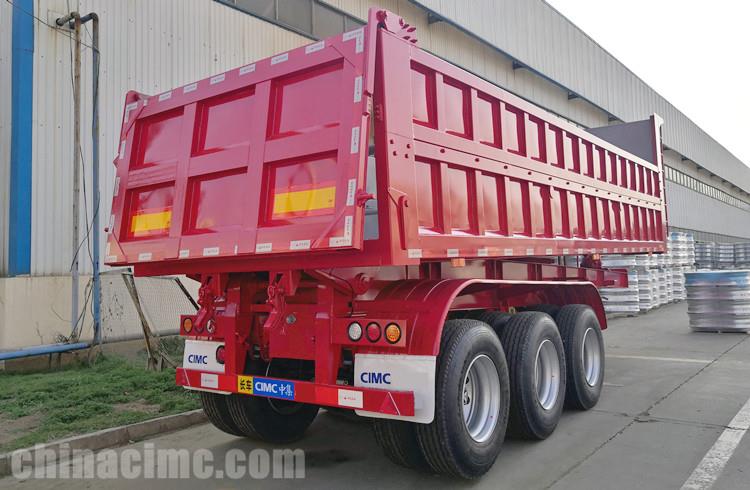 CIMC 60 Ton Heavy Duty Dump Trailer Price in Ghana