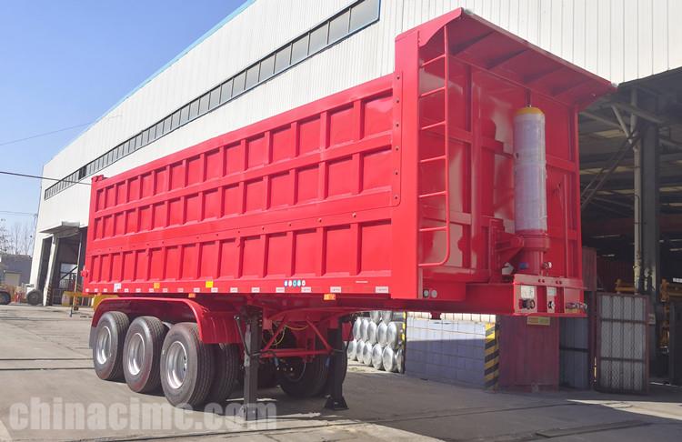 CIMC 60 Ton Heavy Duty Dump Trailer Price in Ghana