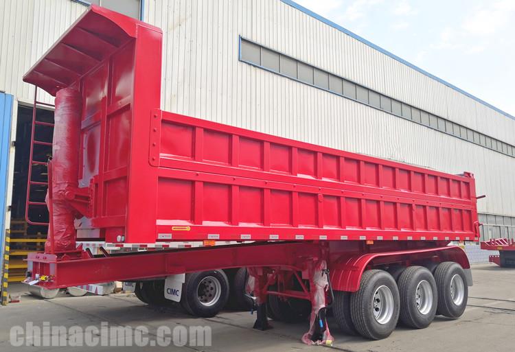 CIMC 60 Ton Heavy Duty Dump Trailer Price in Ghana