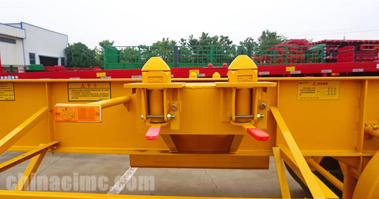 CIMC Tri Axle 40ft Container Chassis for Sale in Rwanda
