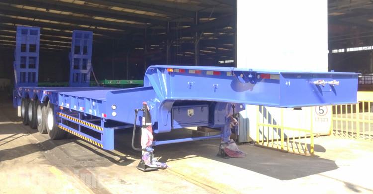 Low Loader Price | CIMC 4 Axle Low Loader Trailer for Sale in Zambia