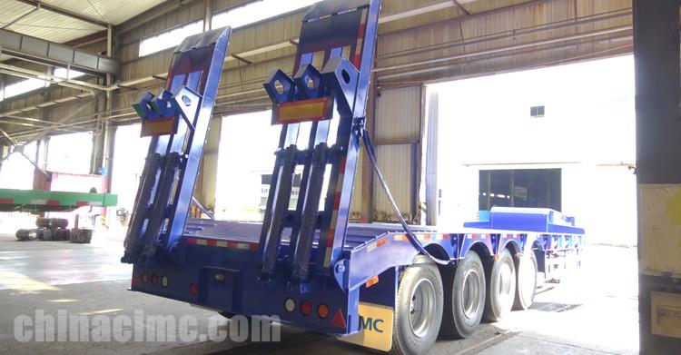 Low Loader Price | CIMC 4 Axle Low Loader Trailer for Sale in Zambia