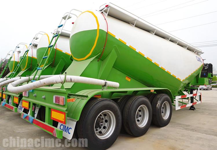 CIMC 40CBM Cement Bulker Truck Trailer Price in Uganda