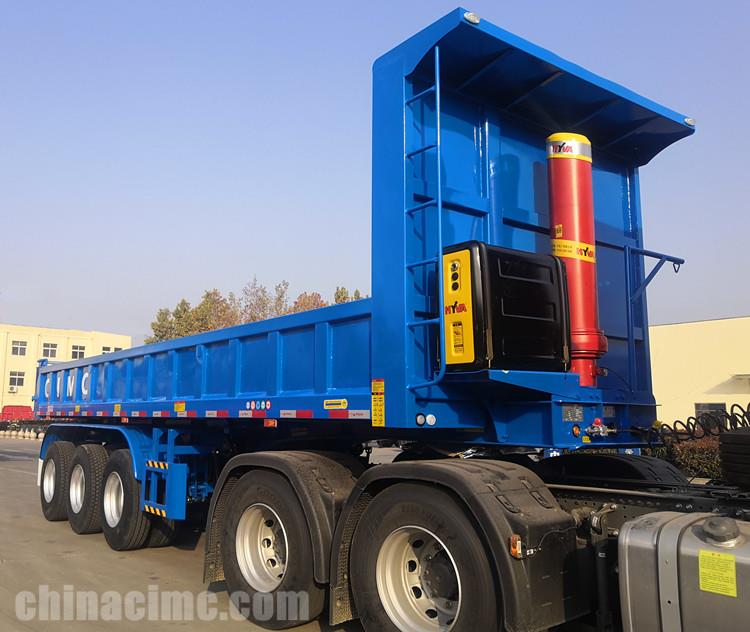 CIMC 3 Axle Hydraulic Dump Trailer for Sale in Congo