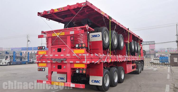 3 Units 40 Foot Container Flatbed Trailers for Sale in Guyana