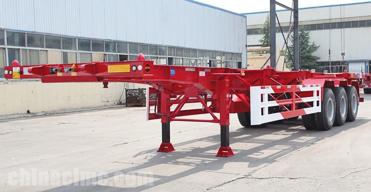 CIMC 40 ft Intermodal Container Chassis Trailer for Sale in Malta