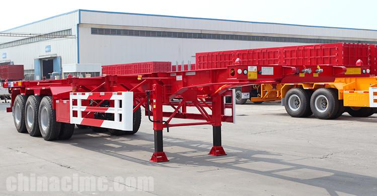 CIMC 40 ft Intermodal Container Chassis Trailer for Sale in Malta