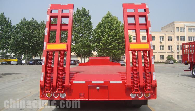 2 Axle 40 Ton Semi Low Bed Trailer for Sale in Senegal