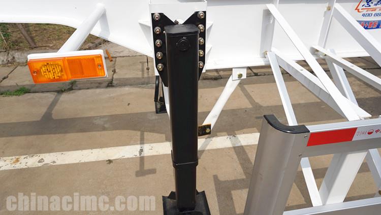CIMC 45ft Gooseneck Container Chassis Trailer for Sale in Uganda