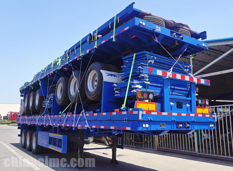 CIMC 60 Ton Removable Side Wall Trailer for Sale in Cameroon