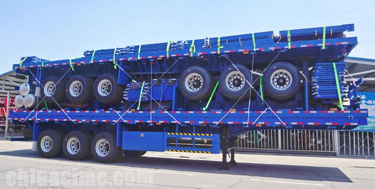 CIMC 60 Ton Removable Side Wall Trailer for Sale in Cameroon