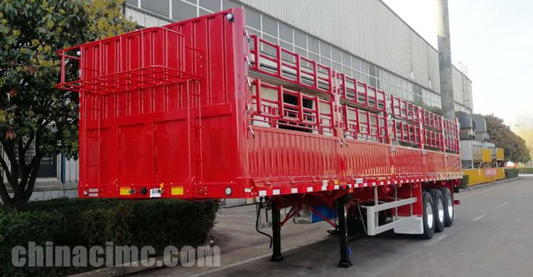 60 Ton 3 Axle Fence Truck Trailer for Sale in Jamaica