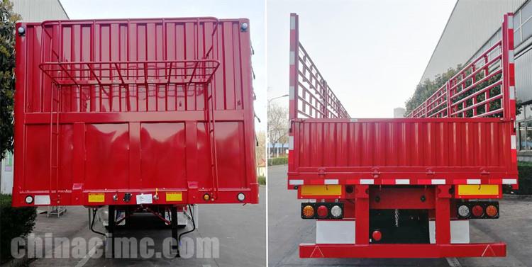 60 Ton 3 Axle Fence Truck Trailer for Sale in Jamaica