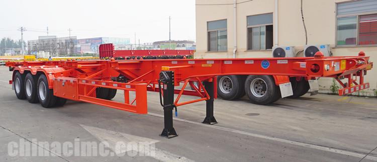 CIMC 40 FT Shipping Container Trailer for Sale in Madagascar