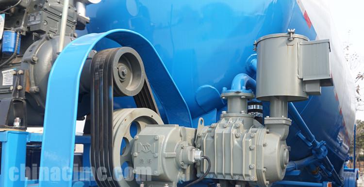 28cbm Pneumatic Cement Tanker Trailer for Sale in Algeria