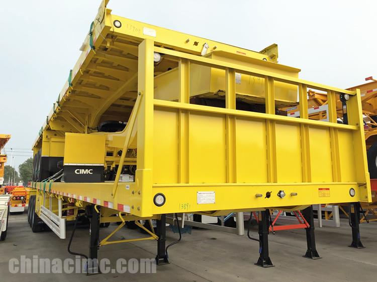 CIMC Tri Axle Trailer with Dolly for Sale in Ghana Accra