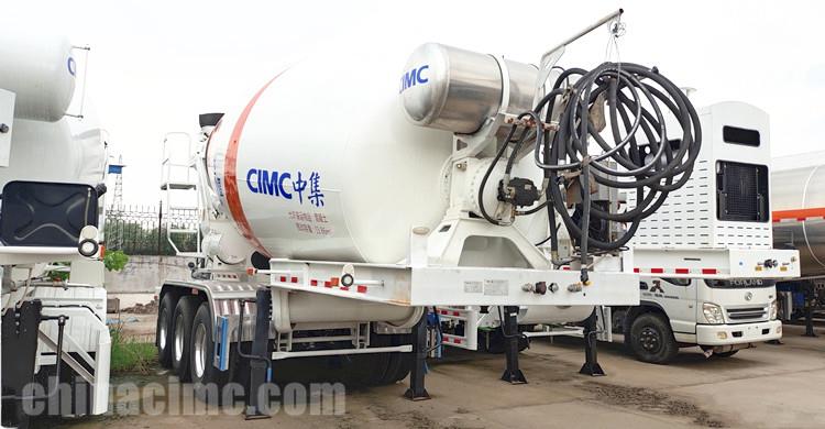 cement concrete mixer trailer for sale