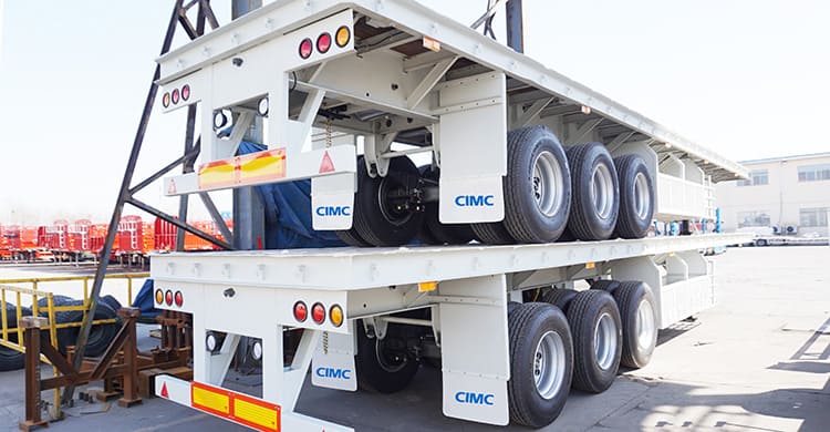 cimc flatbed trailer