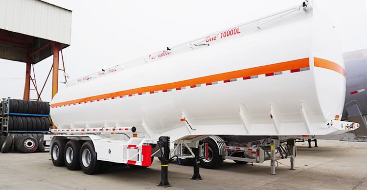 CIMC Tri Axle 40000 Liters Diesel Fuel Trailer for Sale in Zamibia