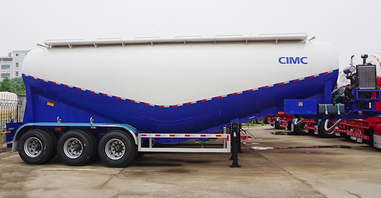 CIMC 30 Cubic 3 Axle Cement Bulker Trailer for Sale in Philippines