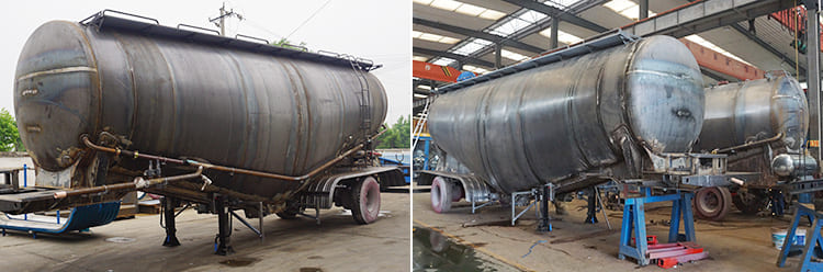 CIMC 30 Cubic 3 Axle Cement Bulker Trailer for Sale in Philippines