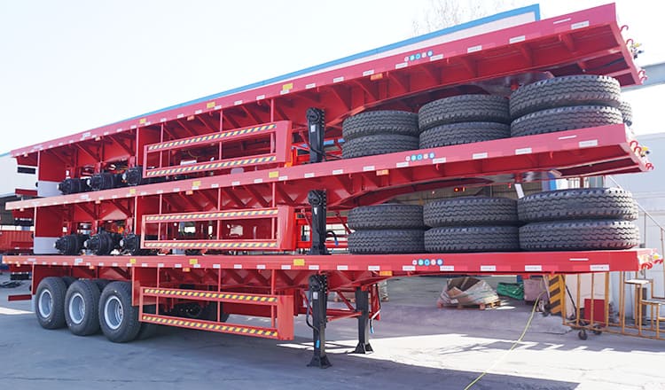 12 Metre 3 Axle Flatbed Truck Trailer for Sale in Zimbabwe
