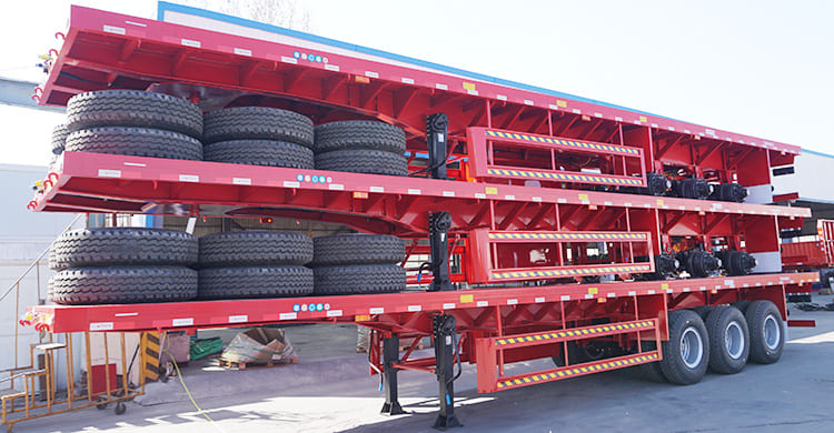 12 Metre 3 Axle Flatbed Truck Trailer for Sale in Zimbabwe