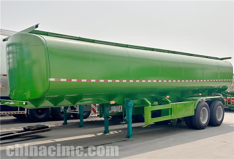 2 Axle Fuel Tanker Trailer with Bogie Suspension for Sale In Guatemala