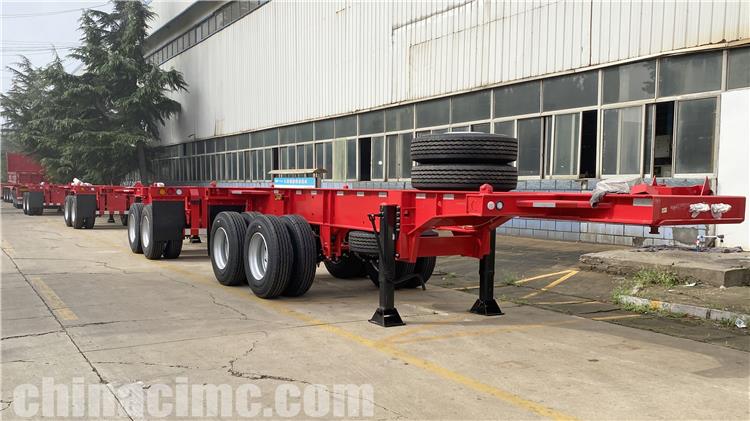 2 Axle 20 ft Container Chassis Trailer for Sale In Jamaica