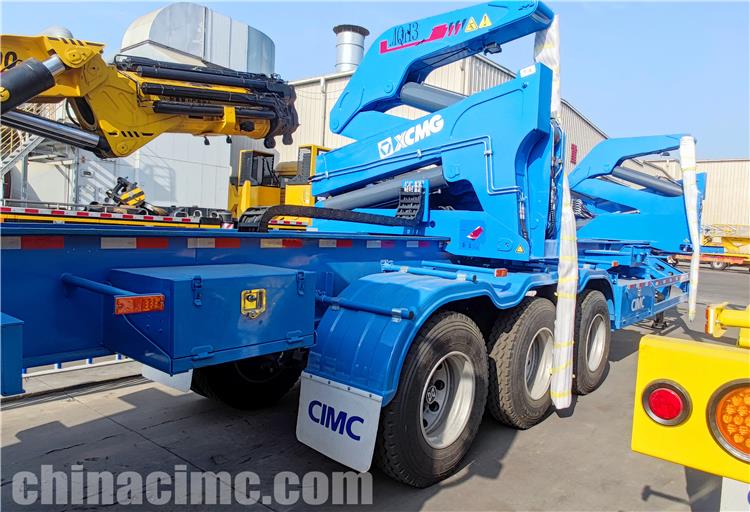 CIMC 37 Ton Sidelifter Trailer for Sale In East Timor