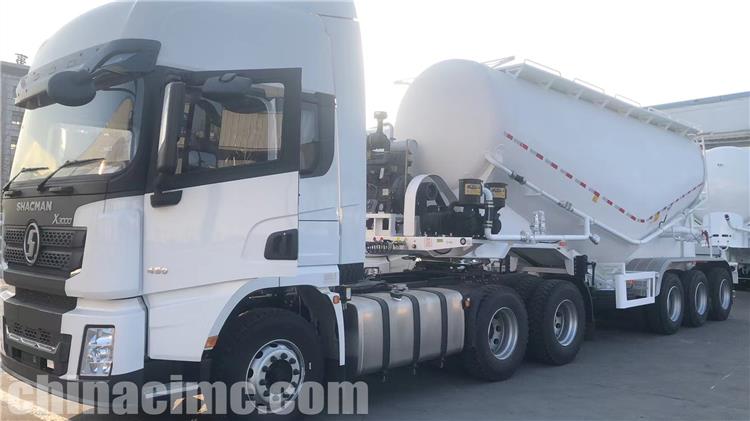CIMC 35CBM Pneumatic Cement Trailer for Sale In Dominican