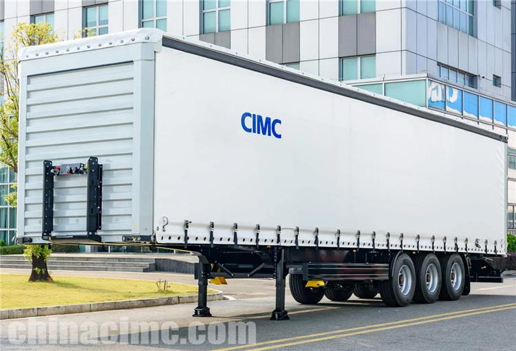 40ft 3 Axles Curtain Sider Trailer for Sale In Zambia