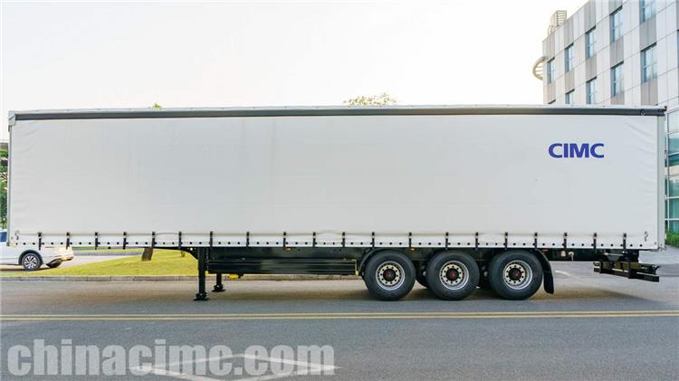 40ft 3 Axles Curtain Sider Trailer for Sale In Zambia