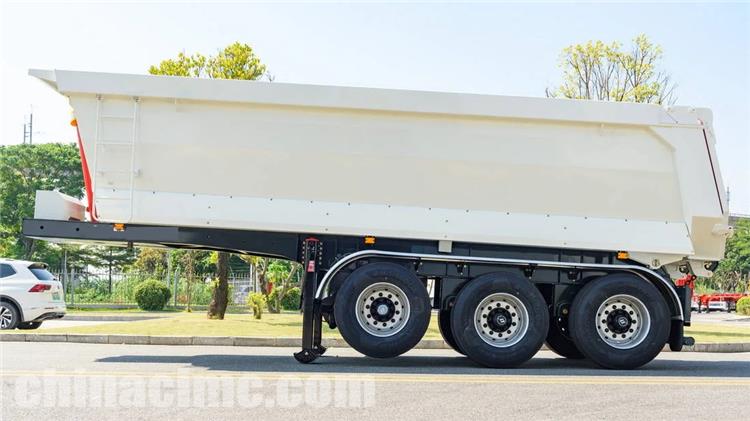 CIMC 3 Axle Rear Tipper Trailer for Sale In Tanzania