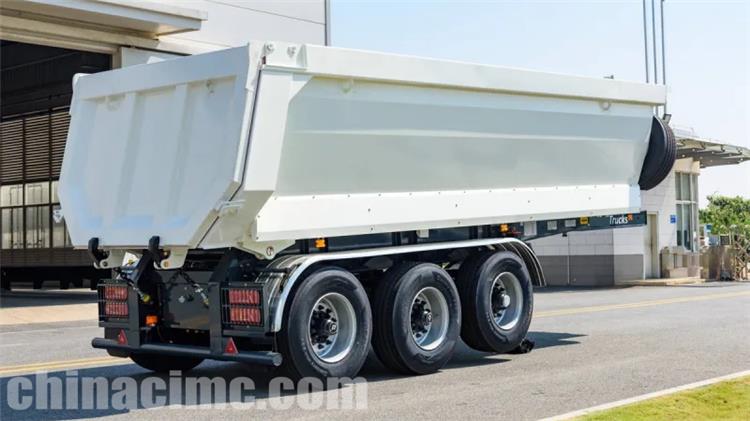 CIMC 3 Axle Rear Tipper Trailer for Sale In Tanzania