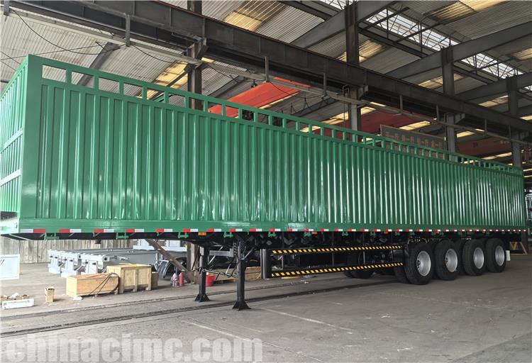 CIMC 4 Axle Stake Trailer for Sale In Kenya