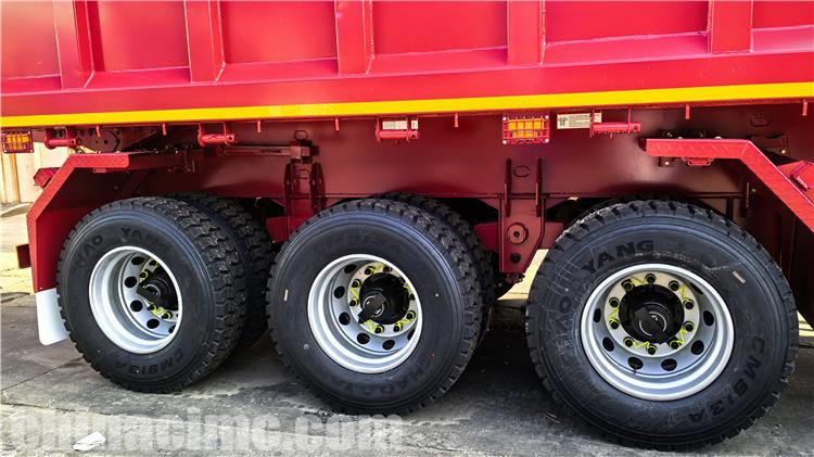 60 Ton Tipper Semi Trailer for Sale In Cameroon
