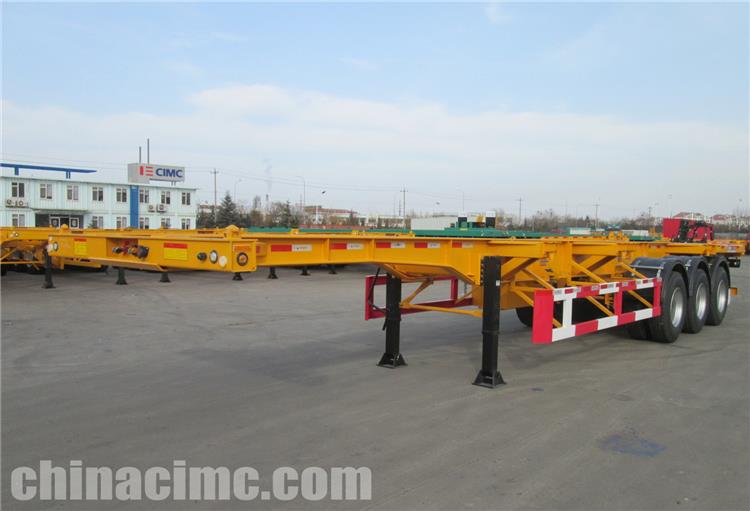 Tri Axle Skeleton Semi Trailer for Sale In Jamaica