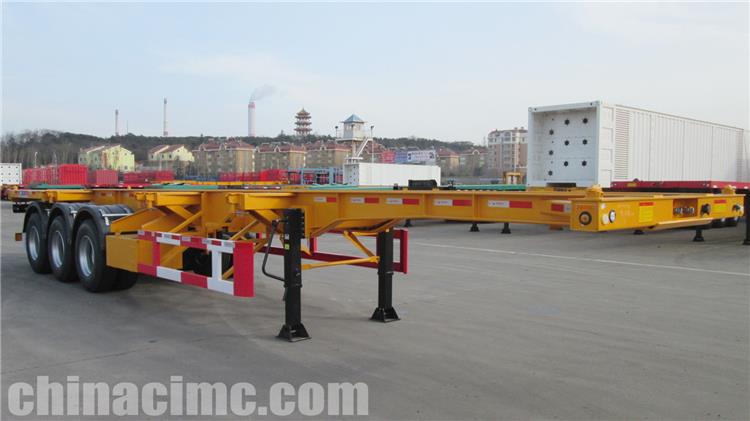Tri Axle Skeleton Semi Trailer for Sale In Jamaica