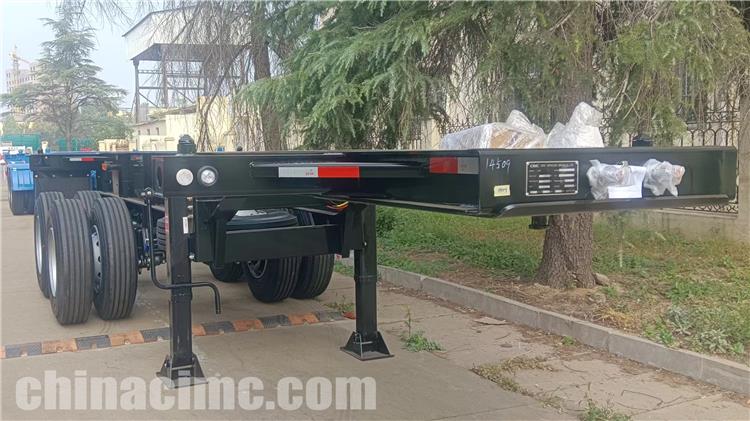 CIMC 2 Axle 20ft Container Chassis Trailer for Sale In Jamaica