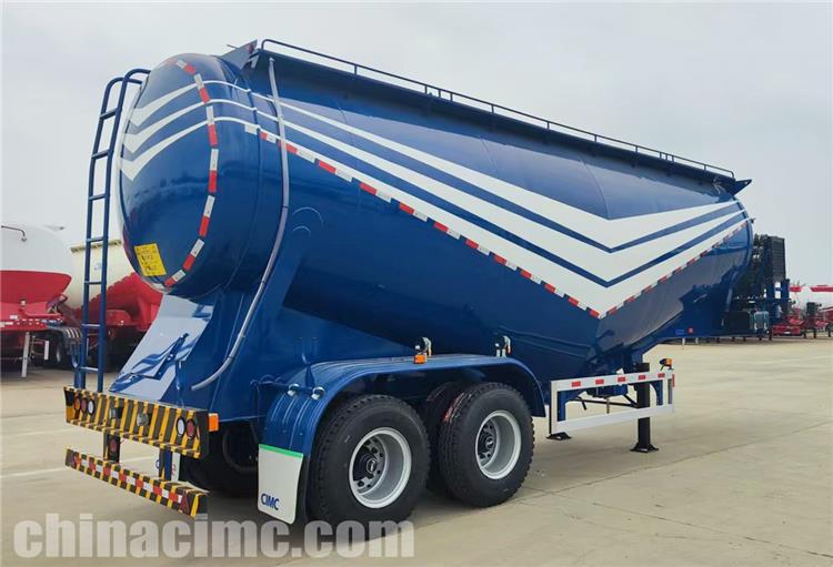 2 Axle 50 Ton Bulker Cement Tanker Trailer for Sale In Tanzania
