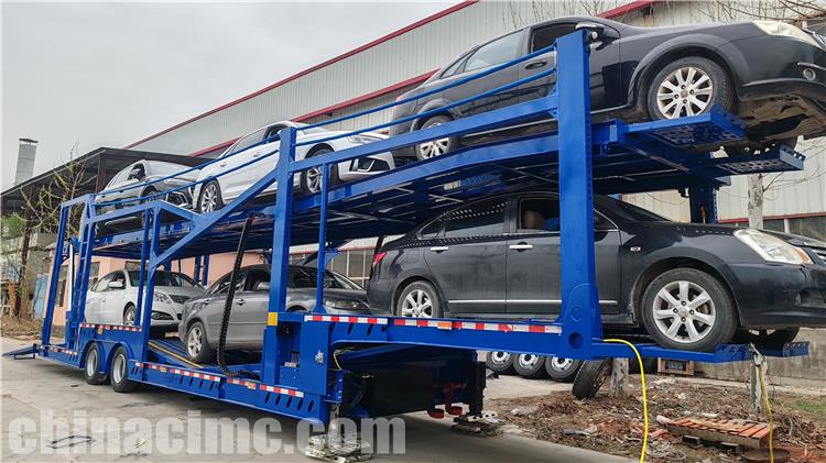 2 Axle 6 Car Carrier Trailer for Sale In Mexico
