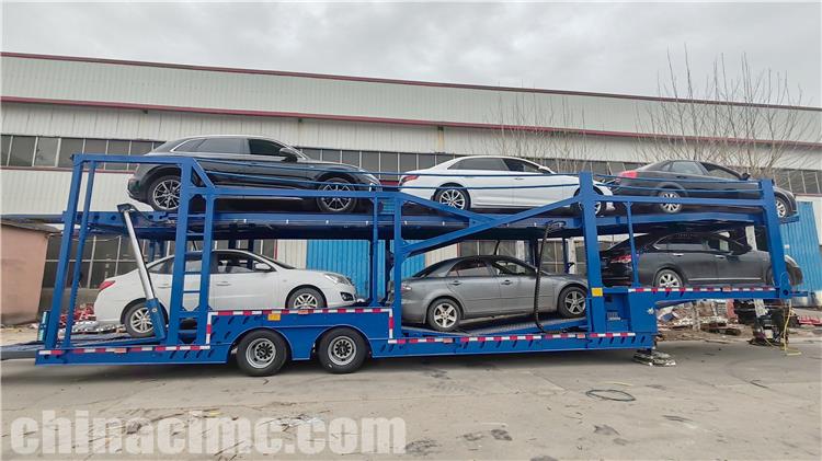 2 Axle 6 Car Carrier Trailer for Sale In Mexico