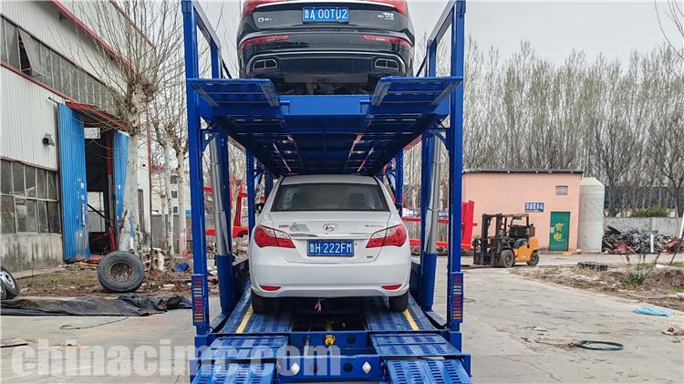 2 Axle 6 Car Carrier Trailer for Sale In Mexico