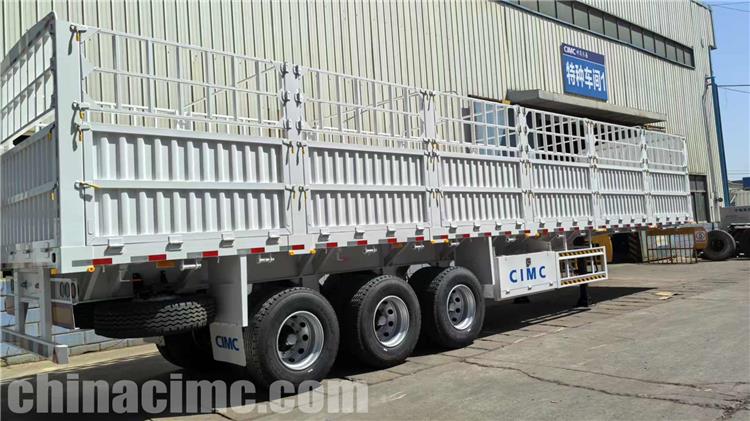 3 Axle Fence Cargo Trailer for Sale In Guinea