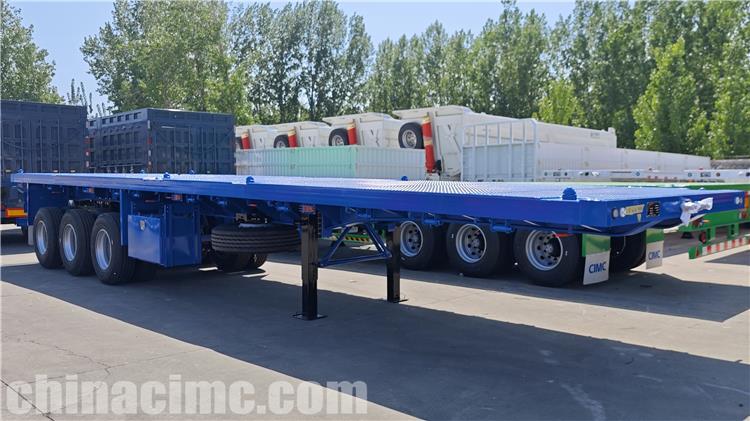Triple Axle Flatbed Trailer for Sale In Zambia