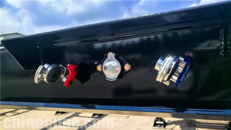 3 Axle Extendable Container Chassis Trailer for Sale In Guam